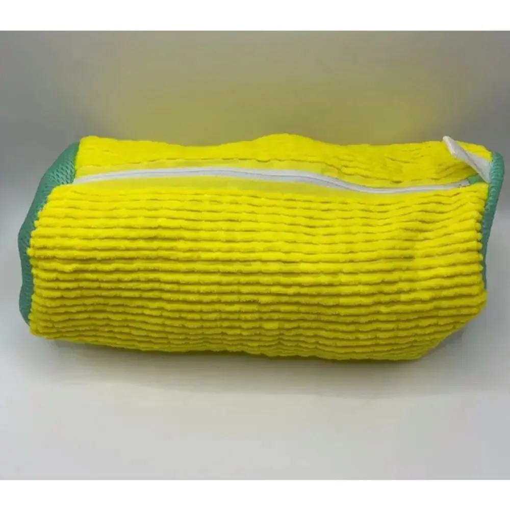 2‑Pack Chenille Shoe Washing Bag, Reusable Laundry Protector for Washing Machine
